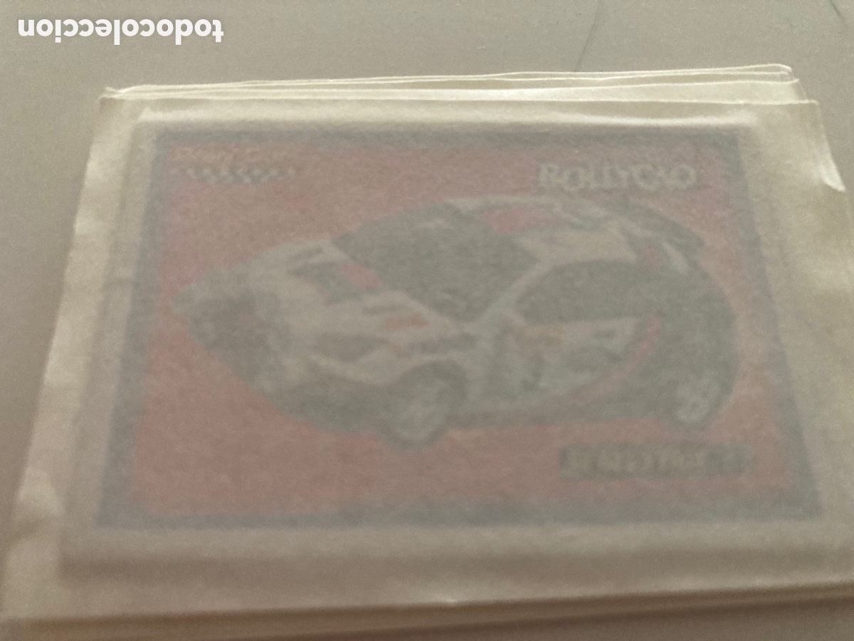 Sammeln alte gestanzte Sammelbilder: BOLLYCAO BOLLY-CARS SCALEXTRIC - FORD FOCUS WRC &ldquo;Montecarlo 2001&rdquo;