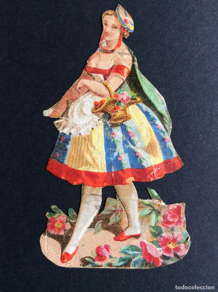 Coleccionismo Cromos troquelados antiguos: CROMO TROQUELADO PORTUGU&Eacute;S, SIGLO XIX. Ejemplar n.&ordm; 40
