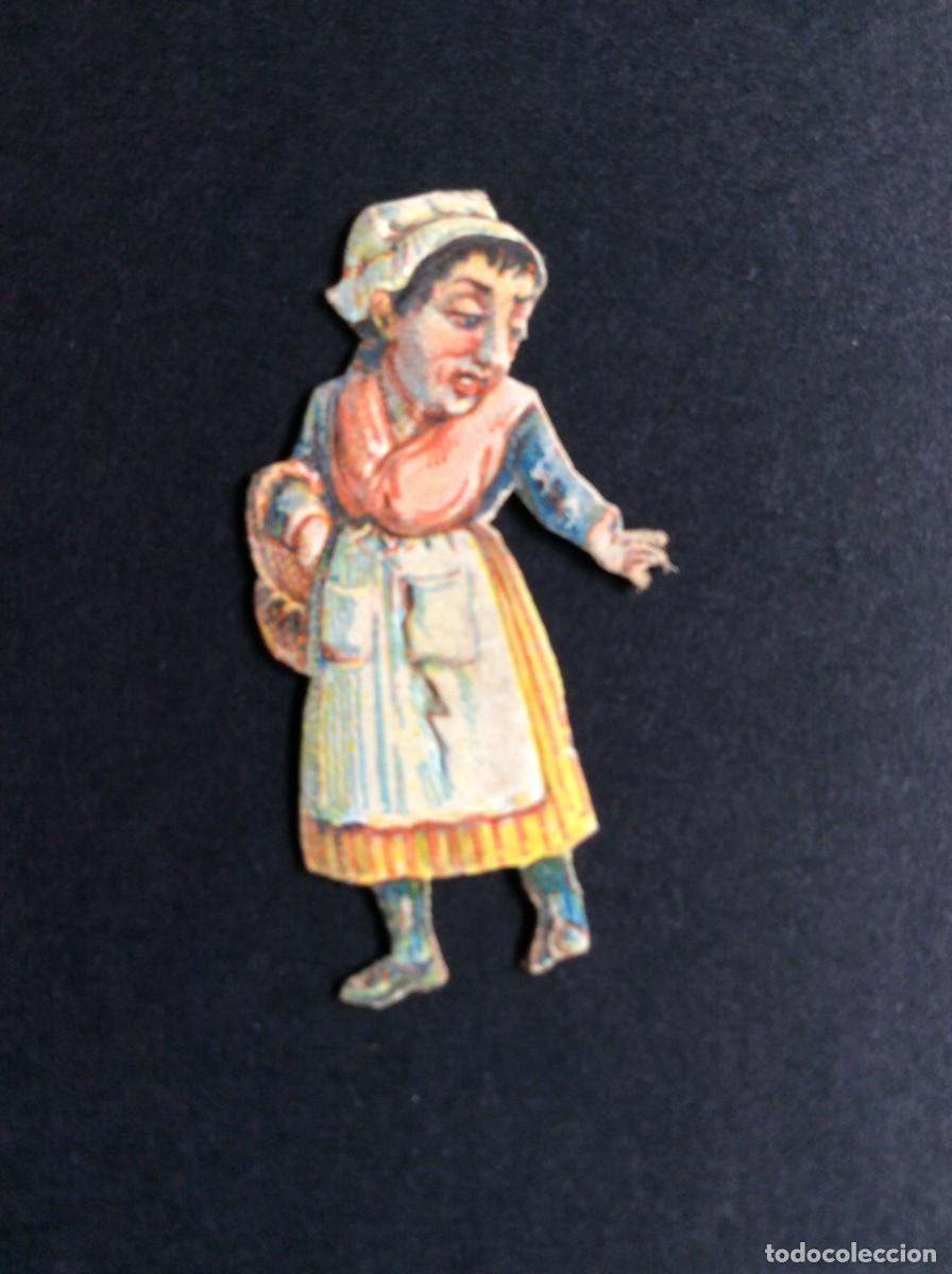 Coleccionismo Cromos troquelados antiguos: CROMO TROQUELADO PORTUGU&Eacute;S, SIGLO XIX. Ejemplar n.&ordm; 42