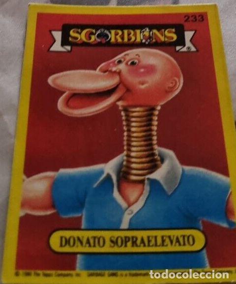 Colecionismo Cromos recortados antigos: Figurina - Sgorbions N.233 - Donato sopraelevato Topps 1985 Usata - - Topps