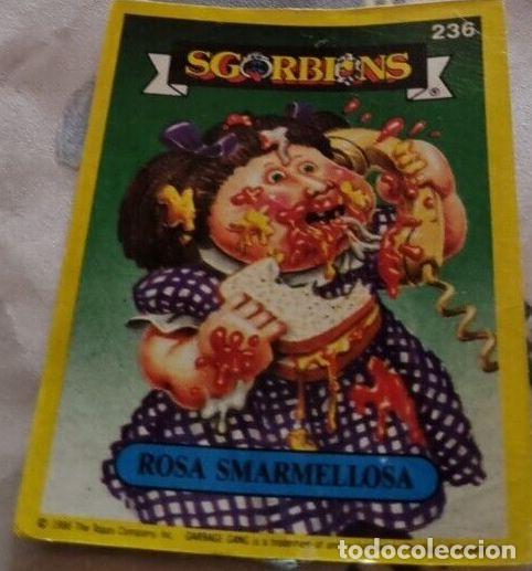 Colecionismo Cromos recortados antigos: Figurina - Sgorbions N.236 - Rosa Smarmellosa Topps 1985 Usata - - Topps