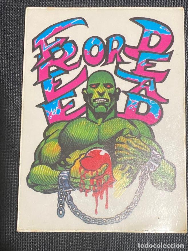 Colecionismo Cromos recortados antigos: Figurina - Topstickers IGDA Novara - 1991 - Free for Dead - Usata Ottima - IGDA Novara - 1991