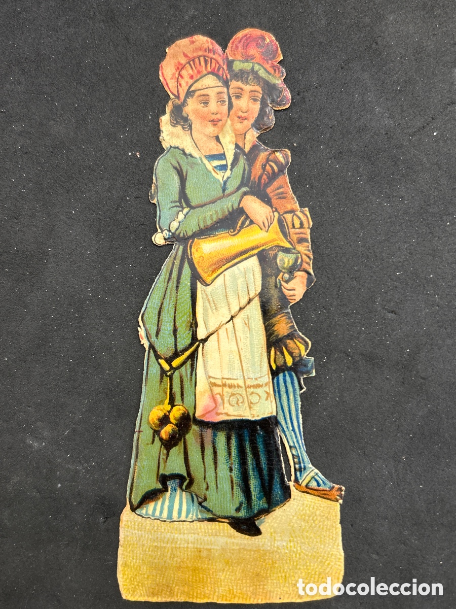 Coleccionismo cromos troquelados antiguos: La espa&ntilde;ola, Cromo troquelado - Foto 1