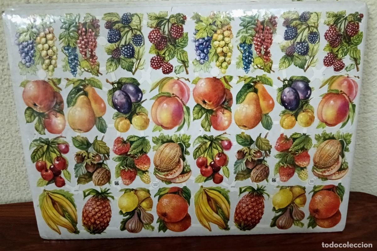 Coleccionismo Cromos troquelados antiguos: DOBLE L&Aacute;MINA CROMOS TROQUELADOS EAS N&ordm; 3155 GRAN RELIEVE 34X24 CM.