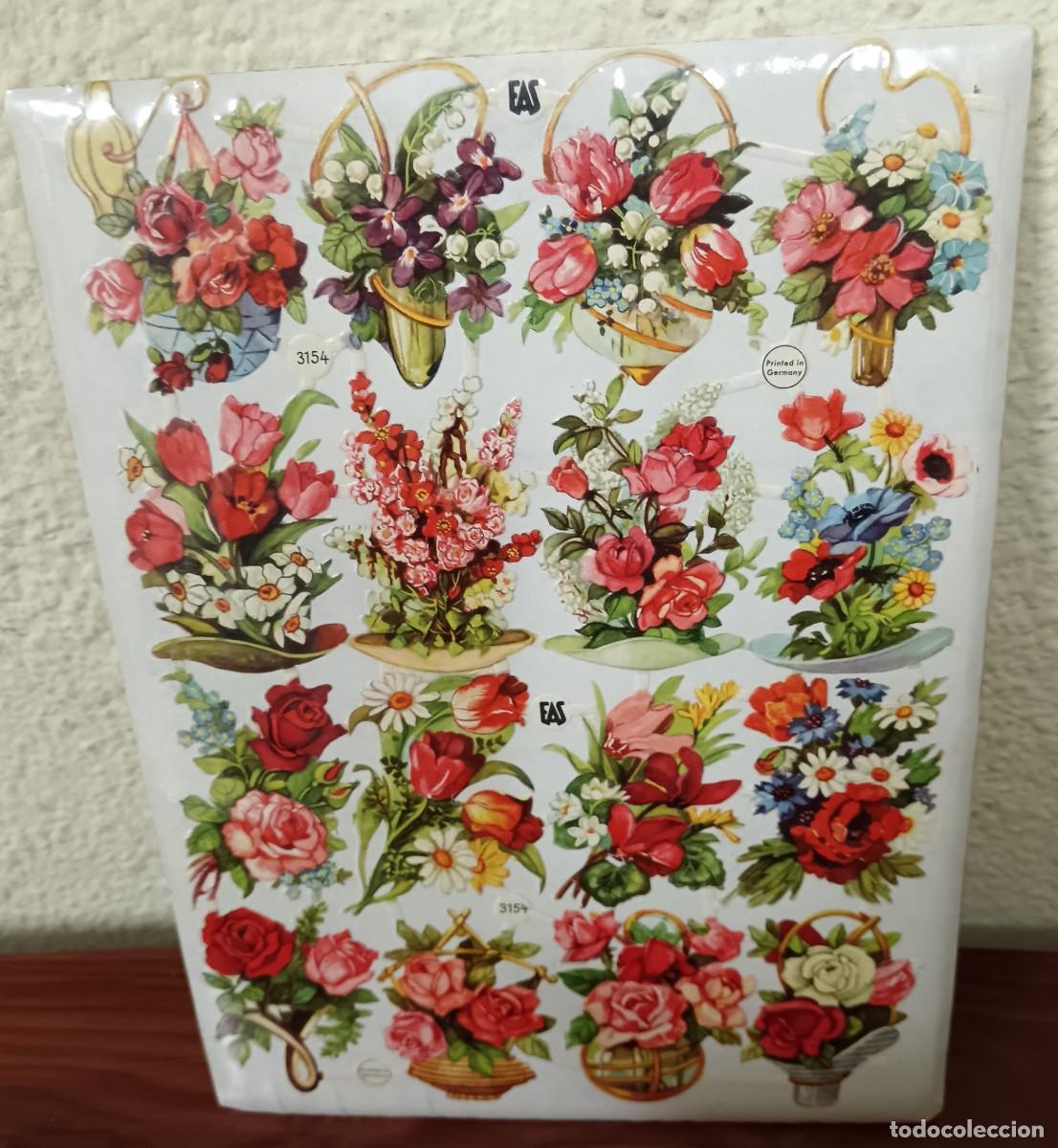 Coleccionismo Cromos troquelados antiguos: L&Aacute;MINA CROMOS TROQUELADOS EAS N&ordm; 3154 GRAN RELIEVE 24X17 CM.