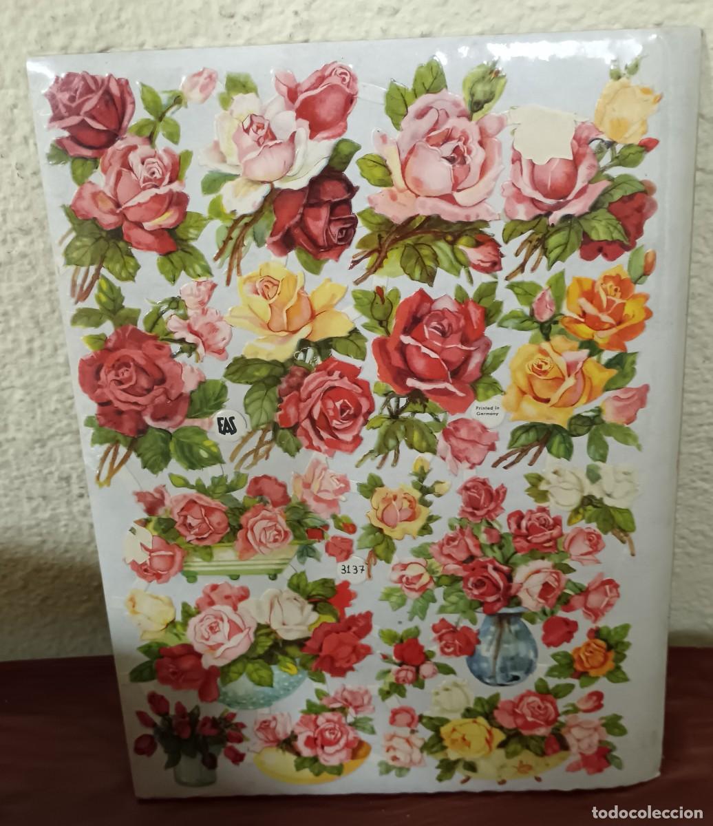 Coleccionismo Cromos troquelados antiguos: L&Aacute;MINA CROMOS TROQUELADOS EAS N&ordm; 3137 GRAN RELIEVE 24X17 CM.