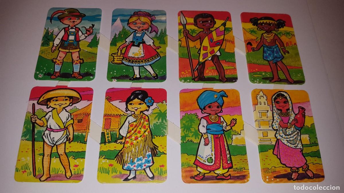 Coleccionismo Cromos troquelados antiguos: RAZAS Y PAISES DEL MUNDO CROMOS TROQUELADOS