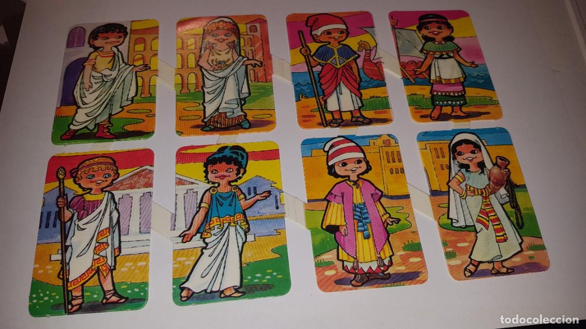 Coleccionismo Cromos troquelados antiguos: RAZAS Y PAISES DEL MUNDO CROMOS TROQUELADOS