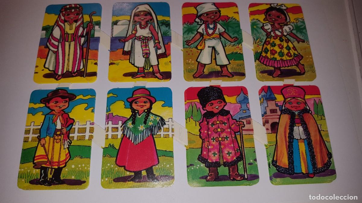 Coleccionismo Cromos troquelados antiguos: RAZAS Y PAISES DEL MUNDO CROMOS TROQUELADOS