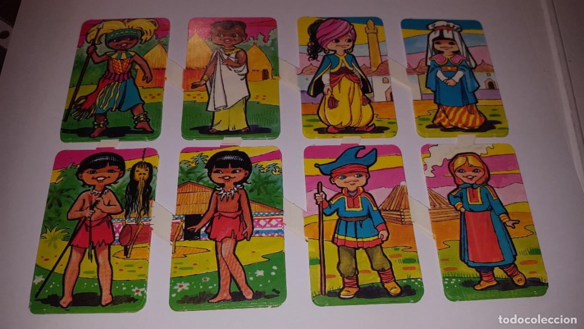 Coleccionismo Cromos troquelados antiguos: RAZAS Y PAISES DEL MUNDO CROMOS TROQUELADOS