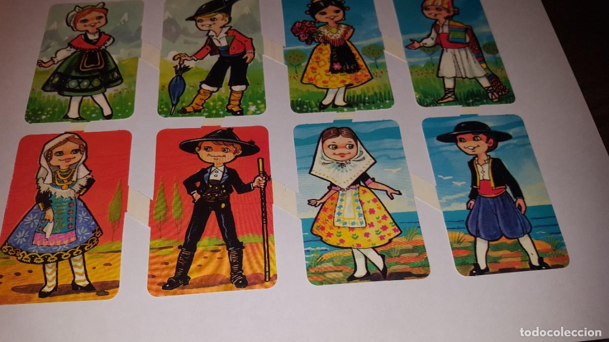 Coleccionismo Cromos troquelados antiguos: CROMOS TROQUELADOS TRAJES REGIONALES