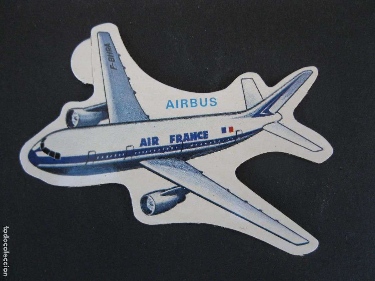 Coleccionismo Cromos troquelados antiguos: &Aacute;LBUM AVIONES - AIRBUS - SIN N&Uacute;MERO - PANRICO - A&Ntilde;OS 70 - NUNCA PEGADO.