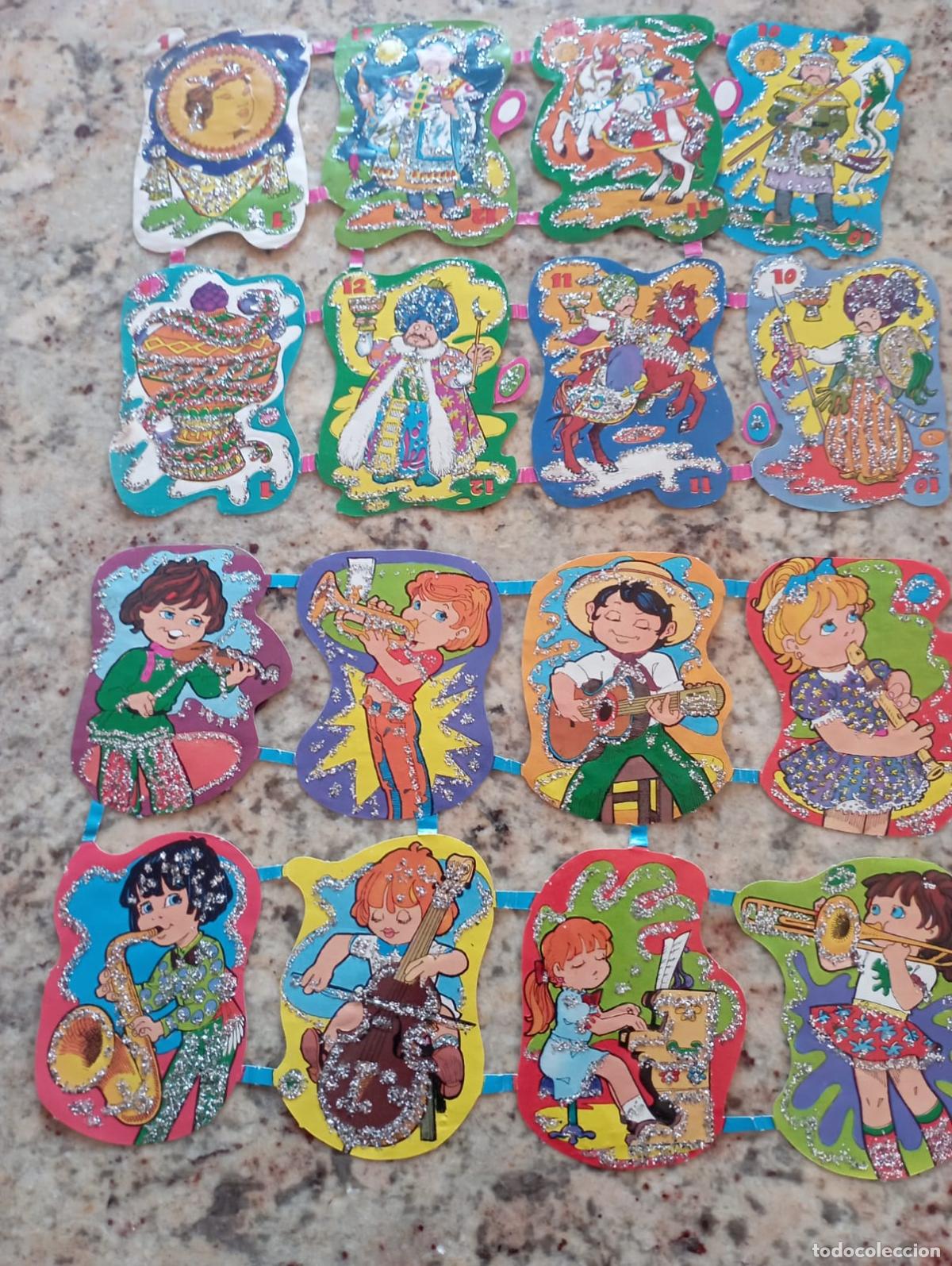 Coleccionismo Cromos troquelados antiguos: LAMINAS DE CROMOS TROQUELADOS