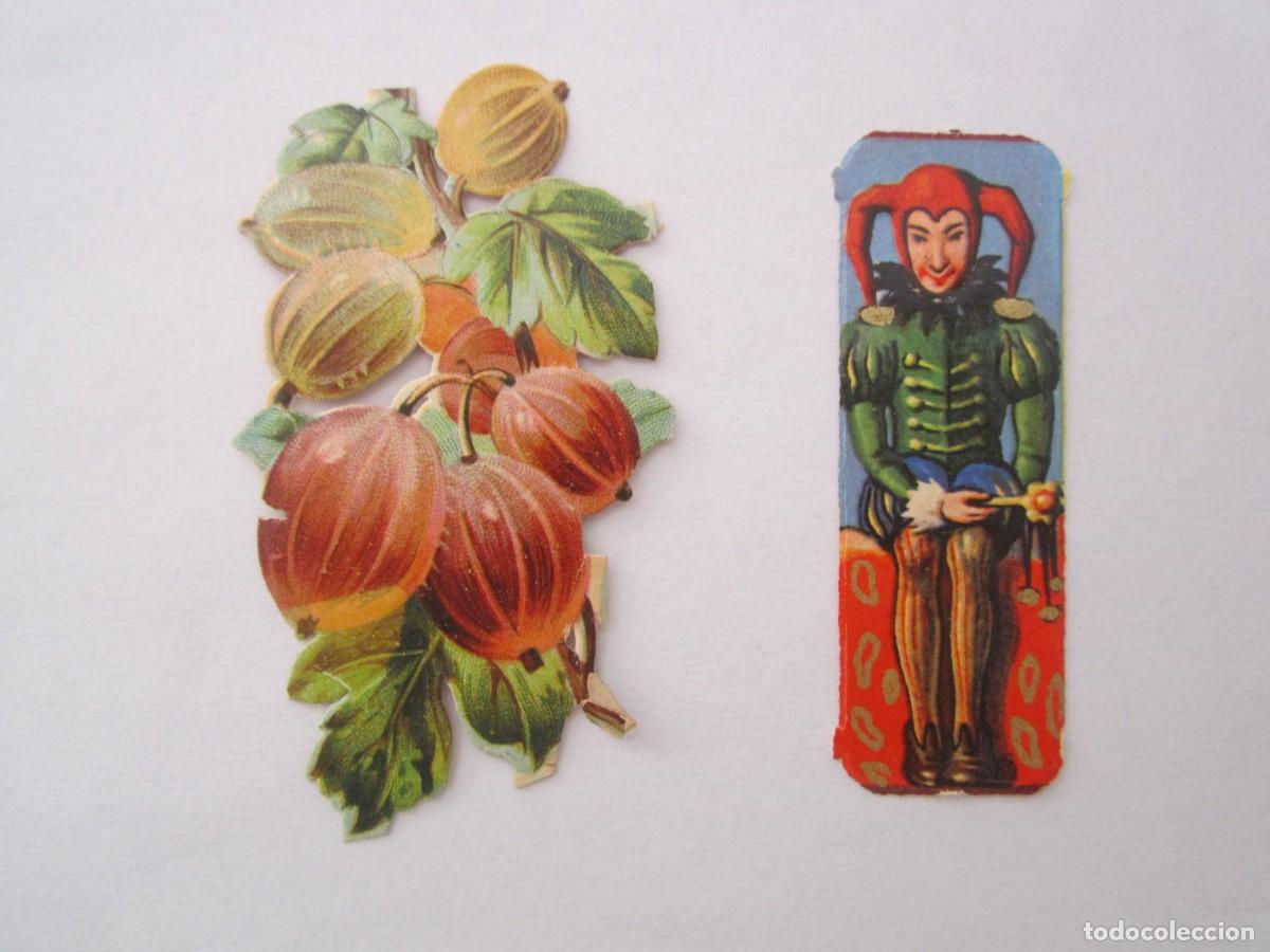 Coleccionismo cromos troquelados antiguos: 2 CROMOS TROQUELADOS CHOCOLATES EVARISTO JUNCOSA - Foto 1