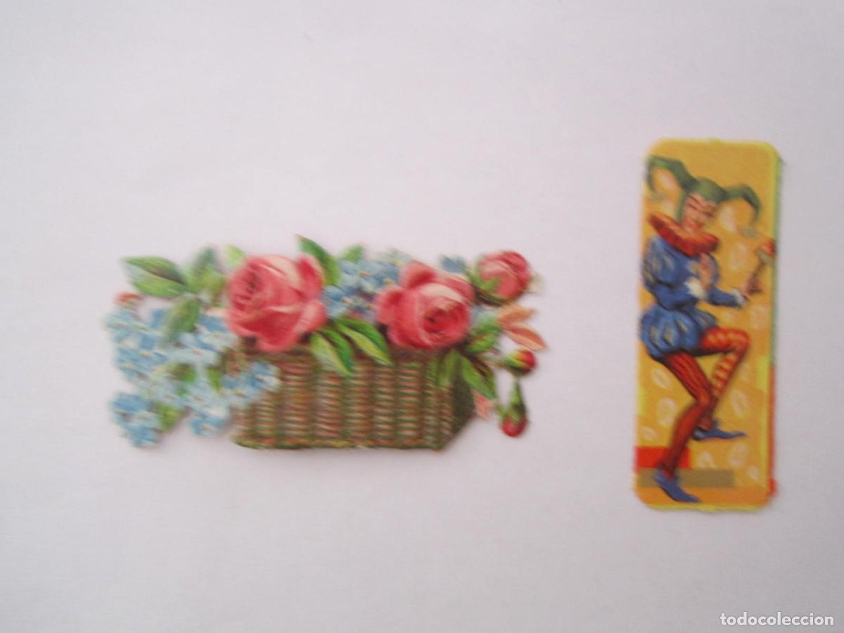 Coleccionismo cromos troquelados antiguos: 2 CROMOS TROQUELADOS CHOCOLATES EVARISTO JUNCOSA - Foto 1