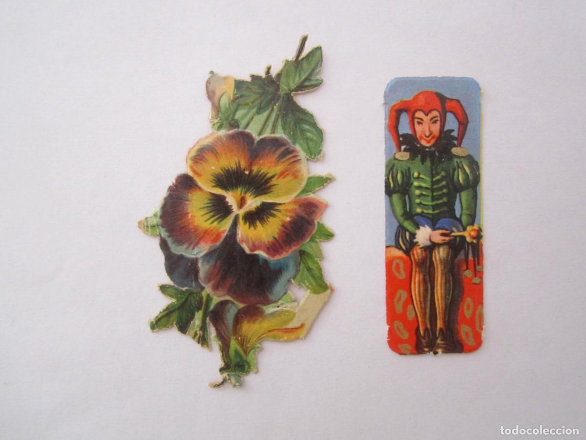 Coleccionismo cromos troquelados antiguos: 2 CROMOS TROQUELADOS CHOCOLATES EVARISTO JUNCOSA - Foto 1