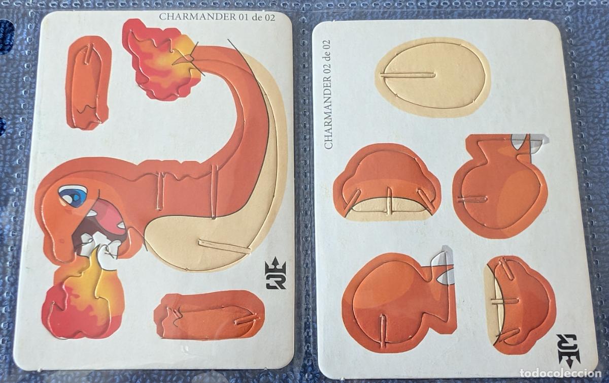 Coleccionismo cromos troquelados antiguos: Charmander - Carta de Pokemon Troquelada y montable &iexcl;Impecable! - Foto 1