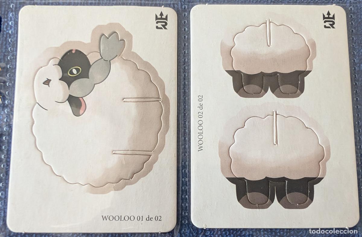 Coleccionismo cromos troquelados antiguos: Wooloo - Carta de Pokemon Troquelada y montable &iexcl;Impecable! - Foto 1