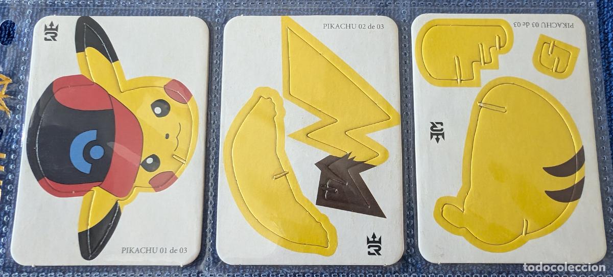 Coleccionismo cromos troquelados antiguos: Pikachu - Carta de Pokemon Troquelada y montable &iexcl;Impecable! - Foto 1