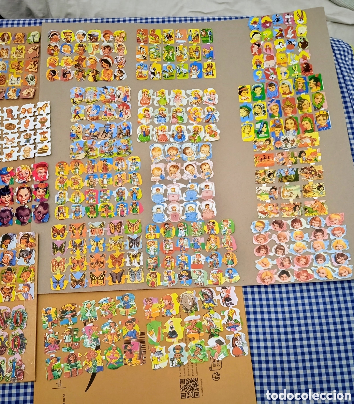 Coleccionismo cromos troquelados antiguos: 100 l&aacute;minas de cromos de picar - Foto 5