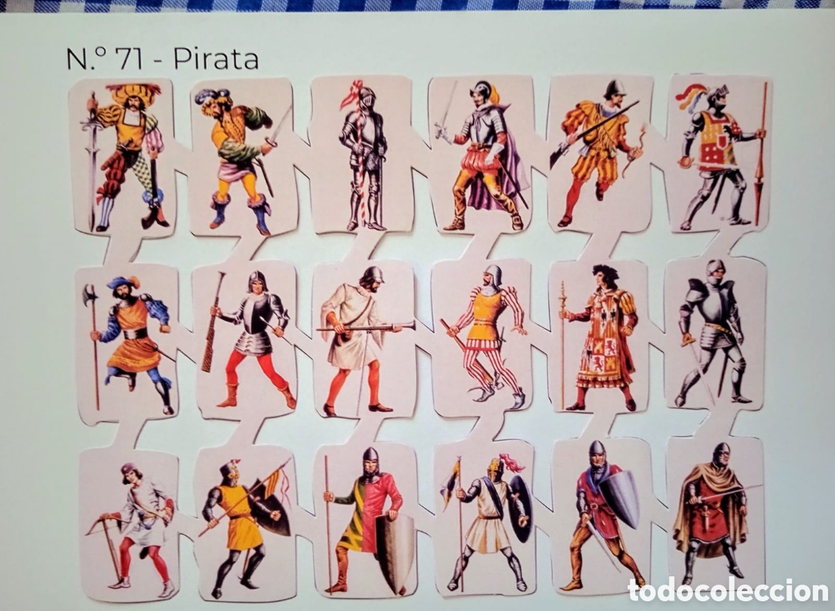 Coleccionismo cromos troquelados antiguos: 100 l&aacute;minas de cromos de picar - Foto 6