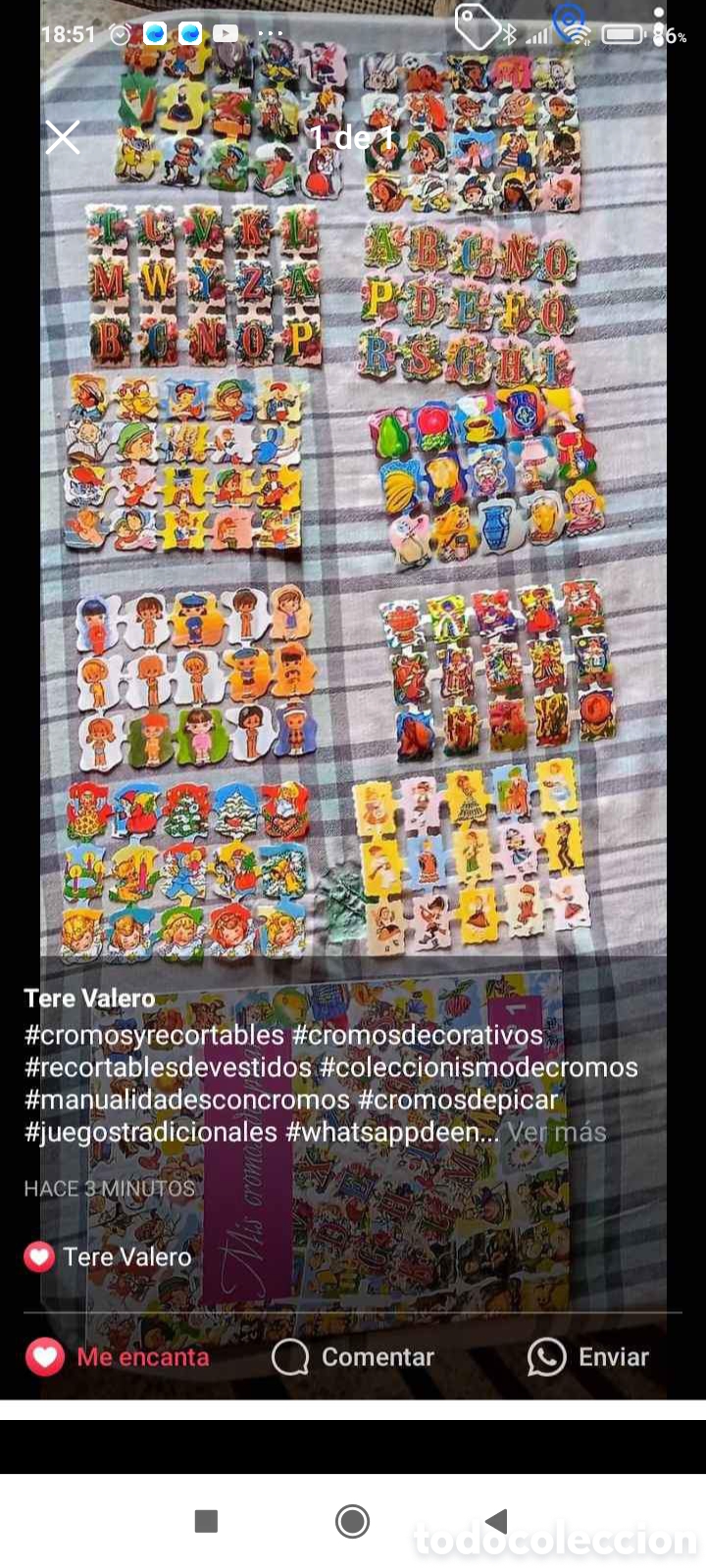 Coleccionismo cromos troquelados antiguos: 100 l&aacute;minas de cromos de picar - Foto 7