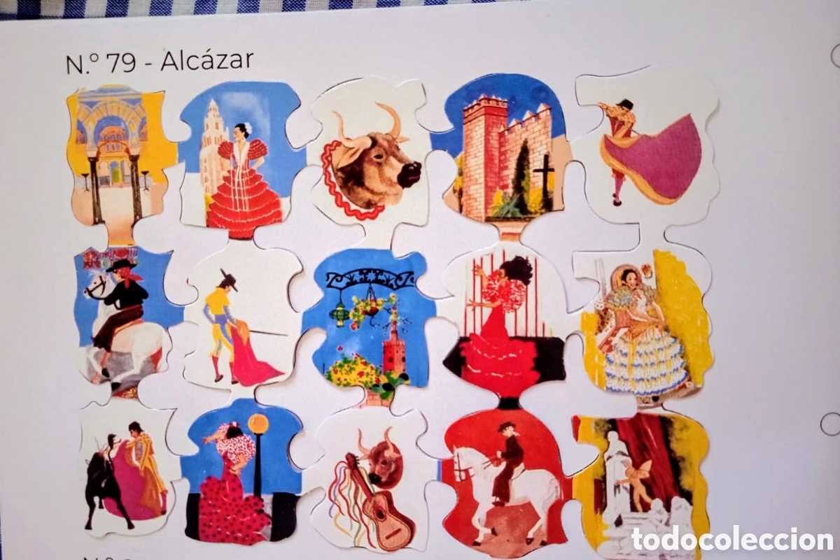Coleccionismo cromos troquelados antiguos: 100 l&aacute;minas de cromos de picar - Foto 12