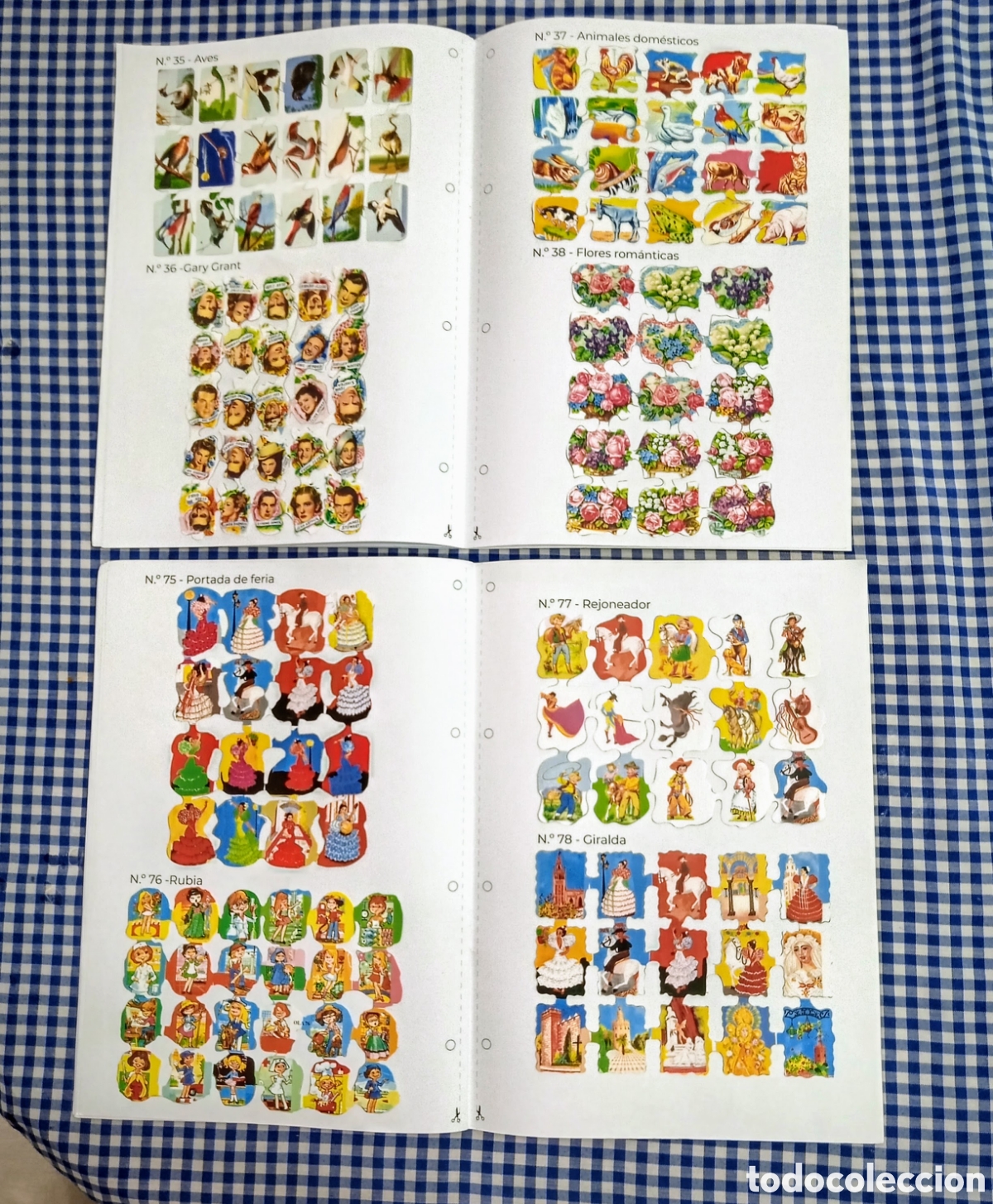 Coleccionismo cromos troquelados antiguos: 100 l&aacute;minas de cromos de picar - Foto 23