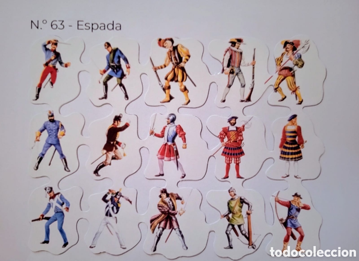 Coleccionismo cromos troquelados antiguos: 100 l&aacute;minas de cromos de picar - Foto 29