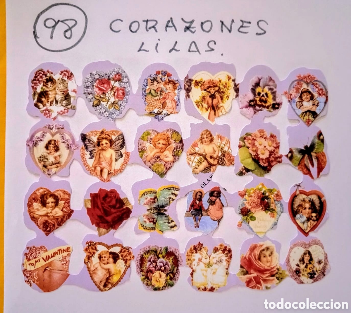 Coleccionismo cromos troquelados antiguos: 100 l&aacute;minas de cromos de picar - Foto 30