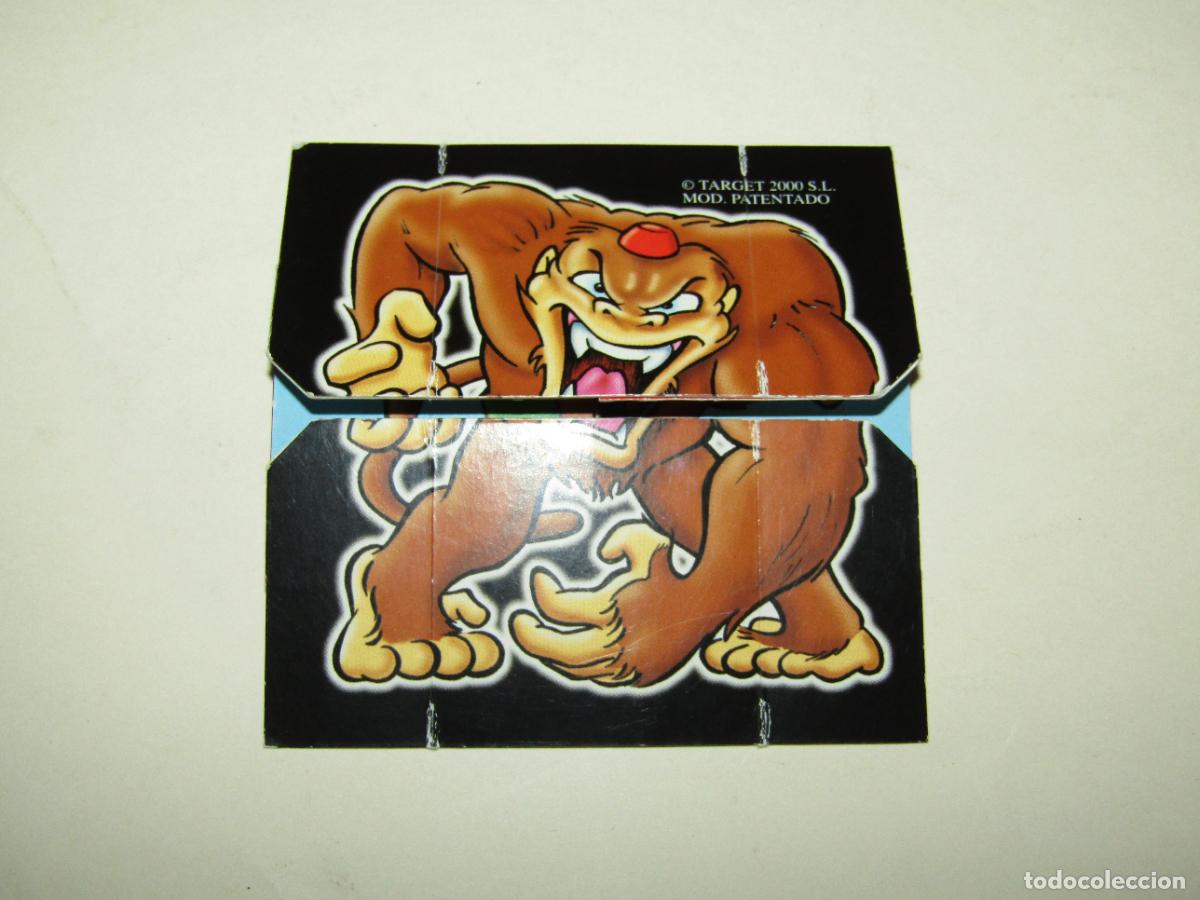 Coleccionismo cromos troquelados antiguos: Cromo Troquelado Transformable Mutante en 4 Posiciones de PHOSKITOS - Foto 3