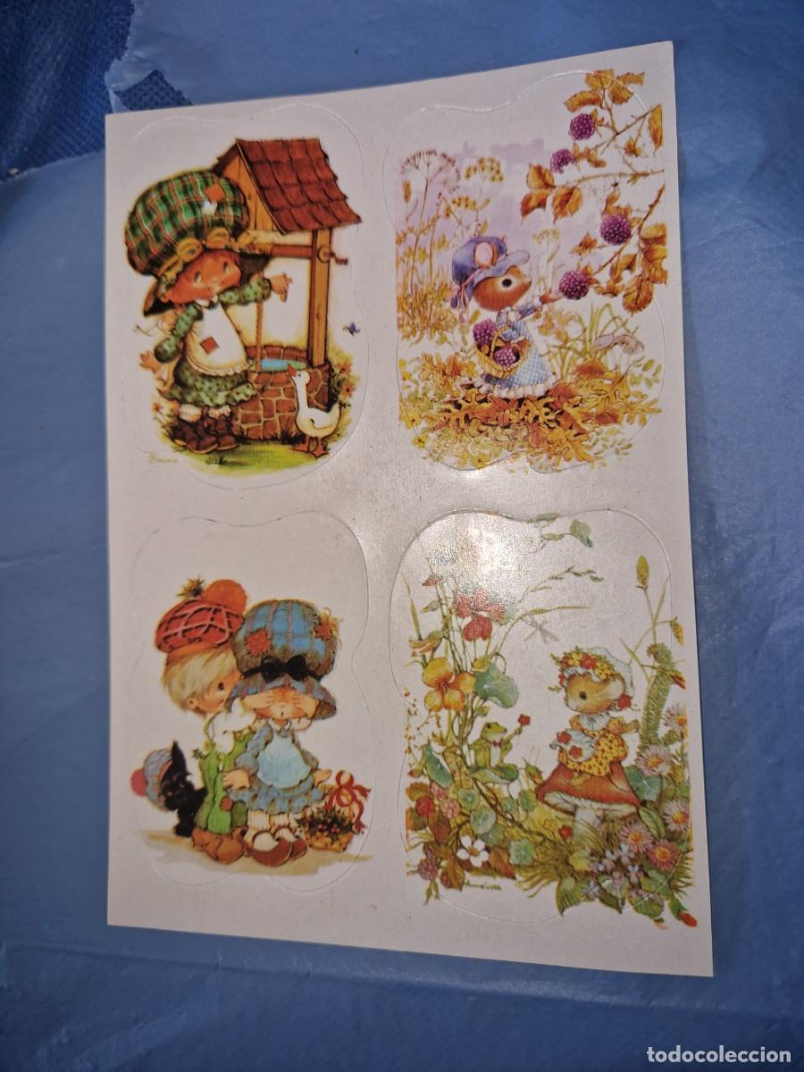 Coleccionismo Cromos troquelados antiguos: BONNIE BONNETS- LAMINA DE CROMOS