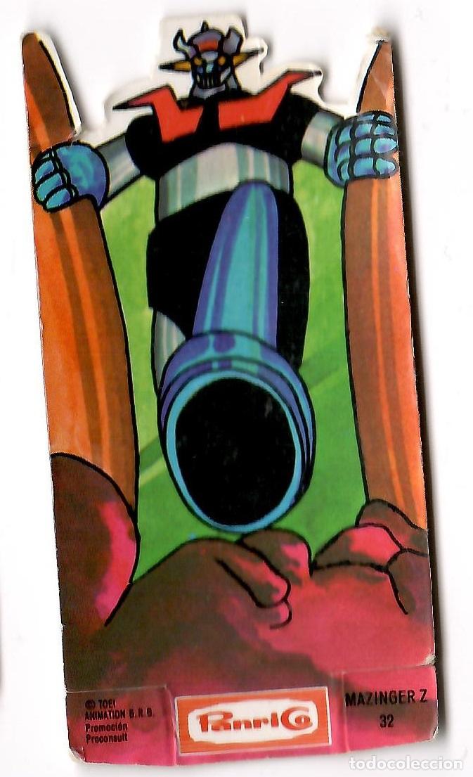 Colecionismo Cromos recortados antigos: Mazinger Z, cromo troquelado Panrico n&ordm; 32: Mazinger Z
