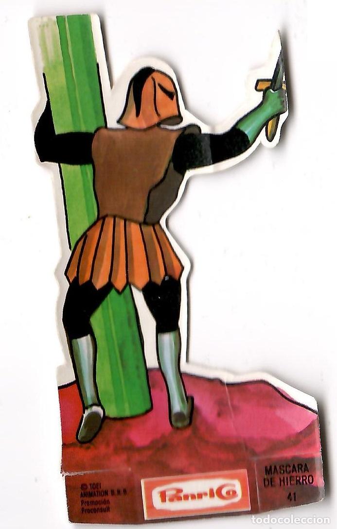 Colecionismo Cromos recortados antigos: Mazinger Z, cromo troquelado Panrico n&ordm; 41: Mascara de Hierro