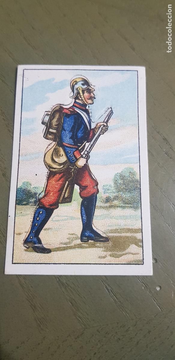Coleccionismo cromos troquelados antiguos: CROMO SOLDADO TROQUELADO - Foto 1