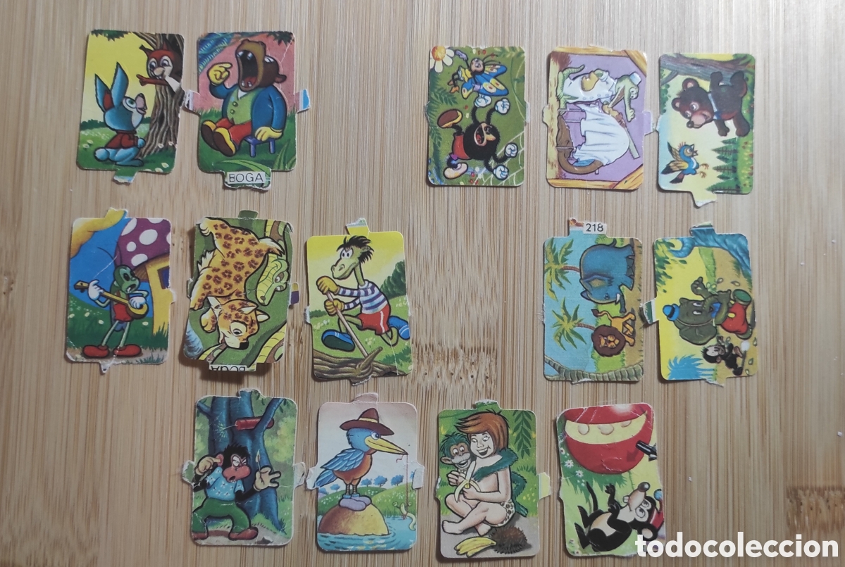 Collezionismo Figurine ritagliate antiche: LAMINA A FALTA DE UN SOLO CROMO PARA ESTAR COMPLETA, BOGA 218