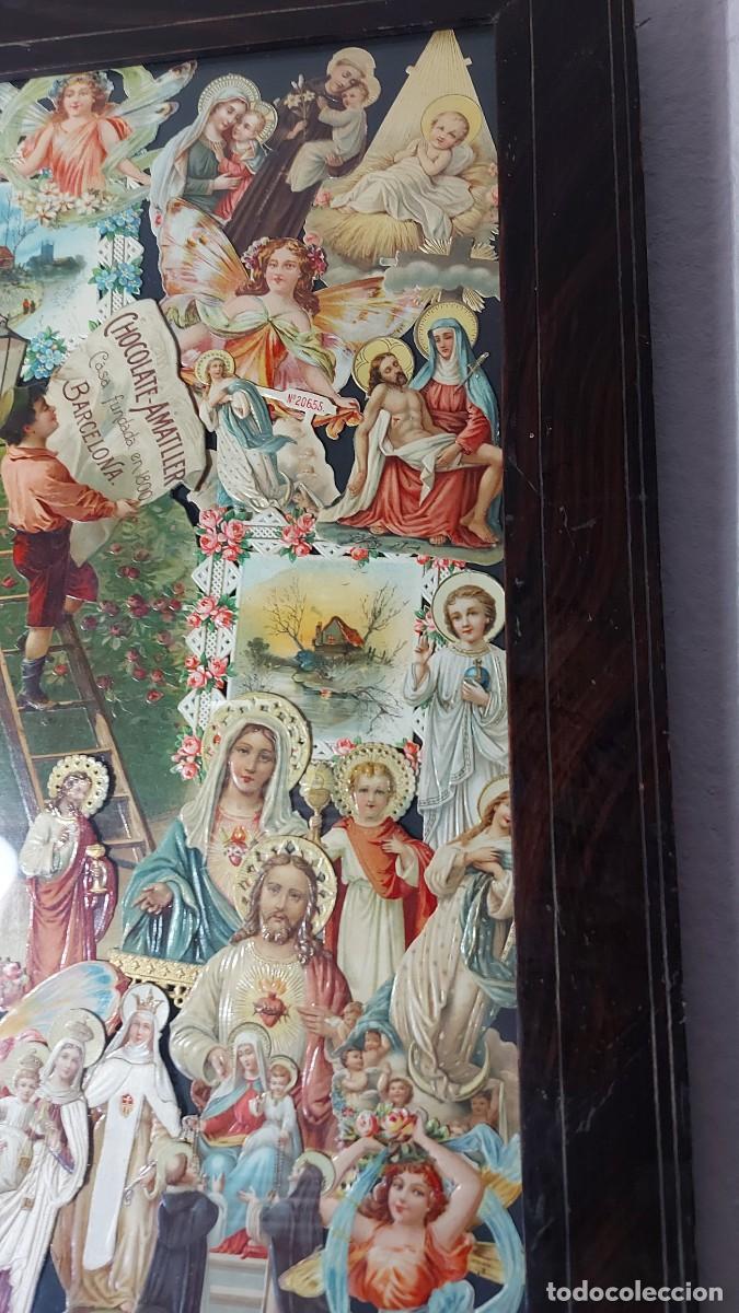 Coleccionismo cromos troquelados antiguos: CUADRO DE CROMOS TROQUELADOS - Foto 15