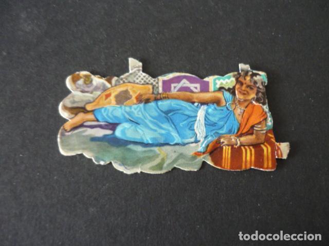 Coleccionismo cromos troquelados antiguos: ODALISCA CROMO TROQUELADO DE PICAR - Foto 1