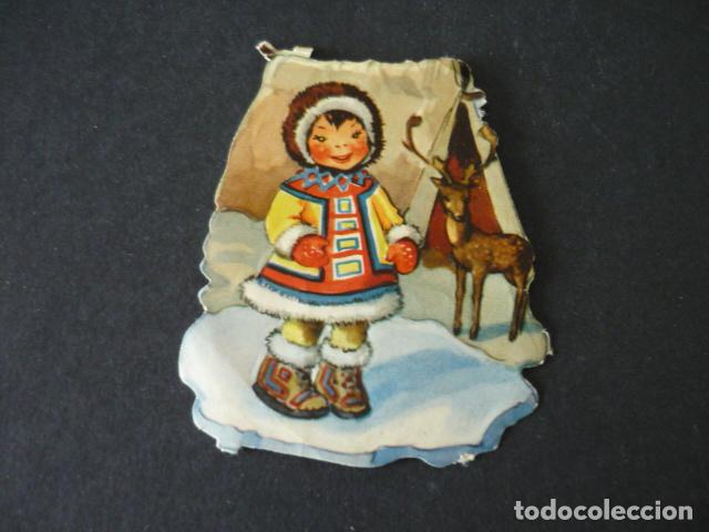 Coleccionismo cromos troquelados antiguos: ESQUIMAL CROMO TROQUELADO DE PICAR - Foto 1