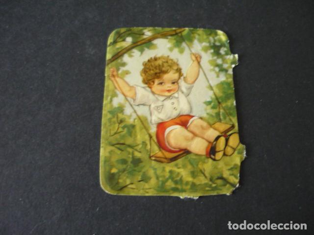 Coleccionismo cromos troquelados antiguos: NI&Ntilde;O CROMO TROQUELADO DE PICAR - Foto 1