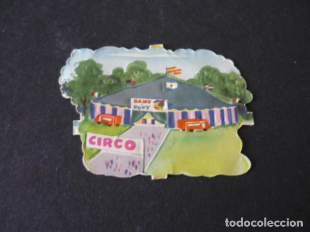 Coleccionismo cromos troquelados antiguos: CIRCO CROMO TROQUELADO DE PICAR - Foto 1
