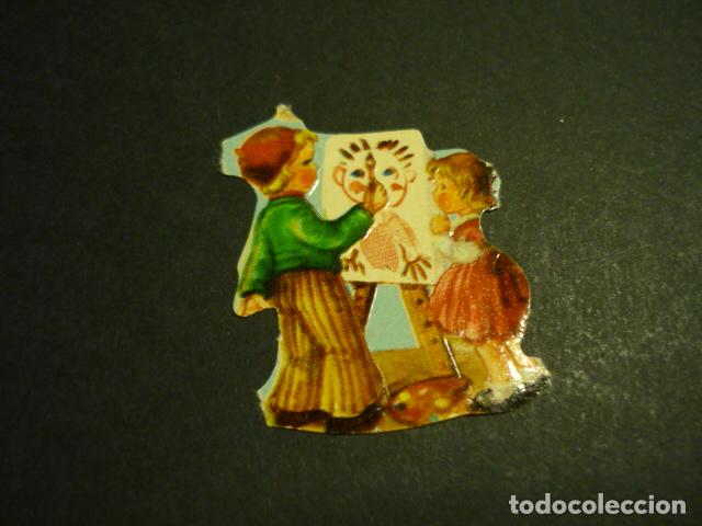 Coleccionismo cromos troquelados antiguos: CROMO TROQUELADO DE PICAR - Foto 1