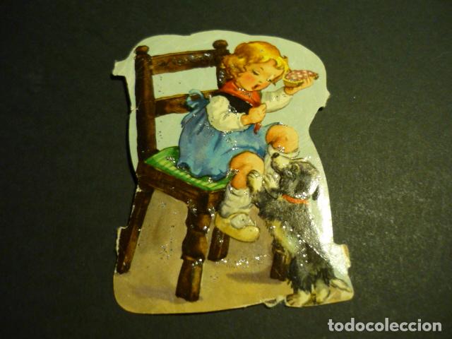 Coleccionismo cromos troquelados antiguos: CROMO TROQUELADO DE PICAR - Foto 1