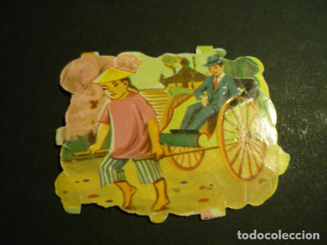Coleccionismo cromos troquelados antiguos: CROMO TROQUELADO DE PICAR - Foto 1