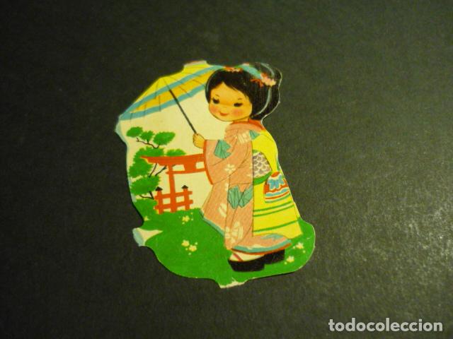 Coleccionismo cromos troquelados antiguos: CROMO TROQUELADO DE PICAR - Foto 1