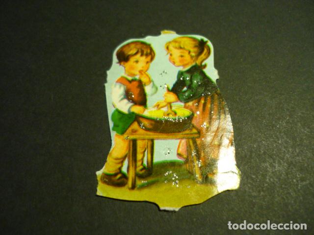 Coleccionismo cromos troquelados antiguos: CROMO TROQUELADO DE PICAR - Foto 1