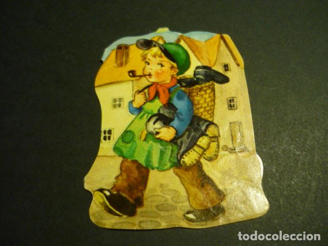 Coleccionismo cromos troquelados antiguos: CROMO TROQUELADO DE PICAR - Foto 1