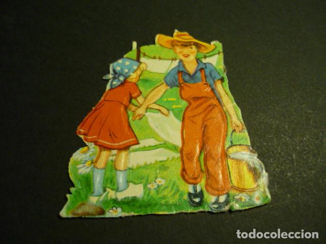 Coleccionismo cromos troquelados antiguos: CROMO TROQUELADO DE PICAR - Foto 1