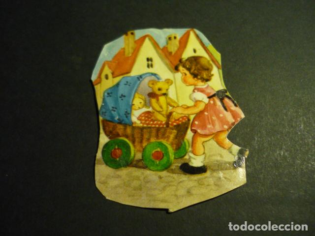 Coleccionismo cromos troquelados antiguos: CROMO TROQUELADO DE PICAR - Foto 1
