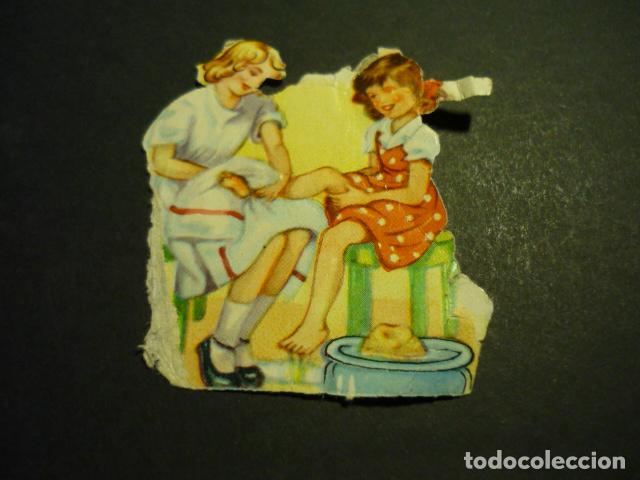 Coleccionismo cromos troquelados antiguos: CROMO TROQUELADO DE PICAR - Foto 1